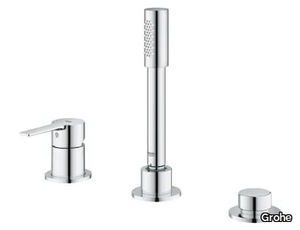 LINEARE NEW - 3 hole bathtub mixer with hand shower _ Grohe