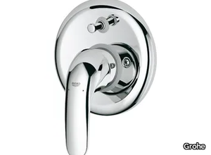 EUROECO - Wall-mounted single handle bathtub/shower mixer with plate _ Grohe