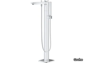 EUROCUBE - Floor standing bathtub tap with hand shower _ Grohe