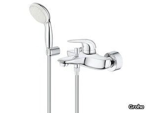 EUROSTYLE NEW - Wall-mounted bathtub mixer with hand shower _ Grohe