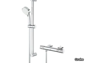 GROHTHERM 1000 PERFORMANCE - Thermostatic brass shower set _ Grohe