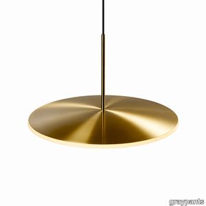 Dish17h Pendant Brass