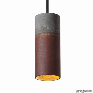 15v Pendant Rust/Zinc