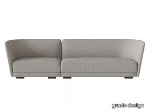 HALLE - 3 seater fabric sofa _ grado design