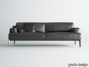 LUNA - 2 seater leather sofa _ grado design