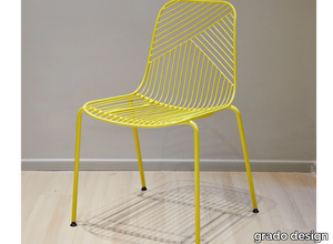 SKETCH - Powder coated steel chair _ grado design