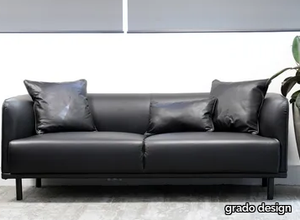 MART - 2 seater leather sofa _ grado design