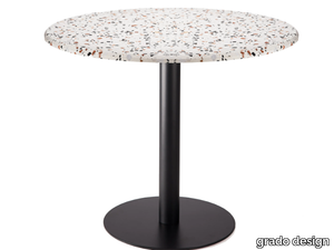 NOUGAT - Round terrazzo table _ grado design