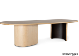 ARMONA - Oval oak dining table _ Greenapple