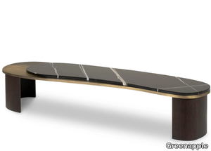 ARMONA - Low Sahara Noir marble coffee table _ Greenapple