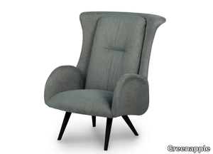 BARÃO - Fabric armchair high-back _ Greenapple