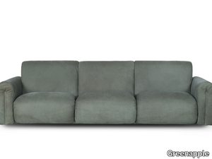 BEIJINHO - 3 seater leather sofa _ Greenapple