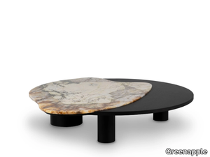 BORDEIRA - Patagonia granite and oak coffee table _ Greenapple