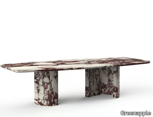 C&C - Calacatta Viola marble dining table _ Greenapple