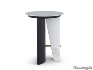 FOICE - Calacatta marble high side table _ Greenapple