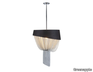 FOREVER - LED aluminium and oak wood ceiling lamp _ Greenapple