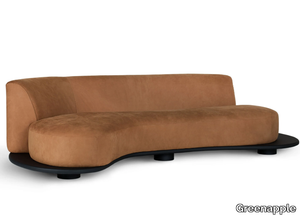 GALAPINHOS - 4 seater nabuk sofa _ Greenapple