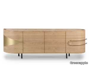 OLIVAL - Oak sideboard with doors _ Greenapple