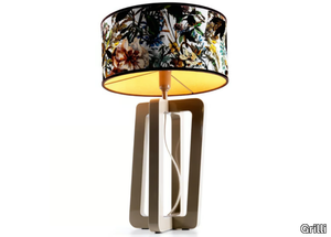 BARNABY - Wooden table lamp _ Grilli