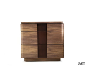 YORK - Bedside table with drawers _ Grilli