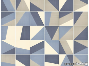 TANGRAM 3 - Glazed porcelain stoneware wall tiles / flooring _ gruppo bardelli