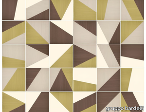 TANGRAM 4 - Glazed porcelain stoneware wall tiles / flooring _ gruppo bardelli