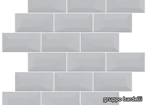 LIBRA MATTE GRAY SALT - Indoor ceramic wall tiles with brick effect _ gruppo bardelli