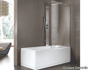 ERA PLUS BOX - Hydromassage bathtub with shower _ Gruppo Geromin