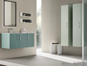 ECLIPSE ECL04 - Wall-mounted vanity unit _ Gruppo Geromin