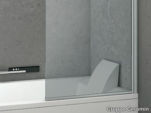 LINE - Crystal bathtub wall panel _ Gruppo Geromin