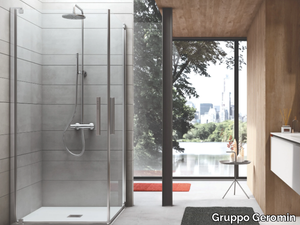 PIVOT - Shower cabin with pivot door _ Gruppo Geromin