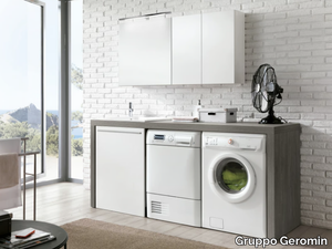 STORE 419 - Laundry room cabinet with sink for washing machine _ Gruppo Geromin