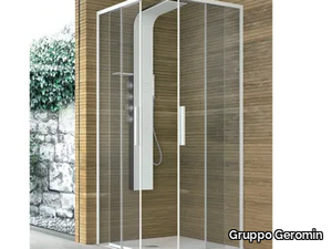 TOP - Corner crystal shower with two sliding doors _ Gruppo Geromin