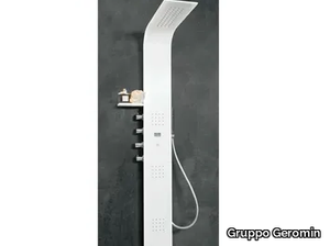 LAMA - Wall-mounted Corian® shower panel _ Gruppo Geromin