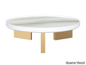 CAPRI - Low round ceramic coffee table _ Guerra Vanni