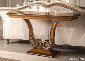 NOBLESSE - Rectangular solid wood console table _ Guerra Vanni