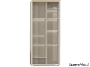CLIZIA - Open freestanding solid wood bookcase _ Guerra Vanni