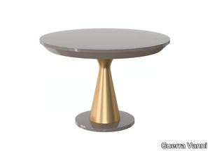 DIONISO - Round wood veneer table _ Guerra Vanni