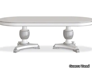 CLASSICO 1269 - Oval solid wood table _ Guerra Vanni