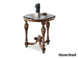 CLASSICO 1279 - Round solid wood high side table _ Guerra Vanni