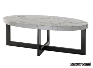 PORTRAIT - Oval solid wood coffee table _ Guerra Vanni