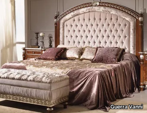 SHELL - Fabric double bed with tufted headboard _ Guerra Vanni