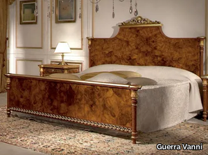 LUXURY - Solid wood double bed _ Guerra Vanni