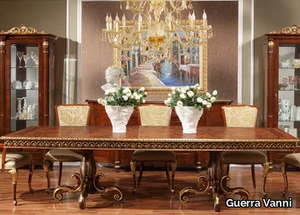 LUXURY - Rectangular solid wood table _ Guerra Vanni