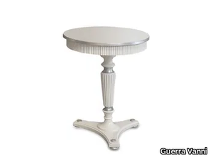 CLASSICO 1177L - Round solid wood high side table _ Guerra Vanni