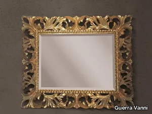 DAVINCI - Rectangular framed wall-mounted solid wood mirror _ Guerra Vanni