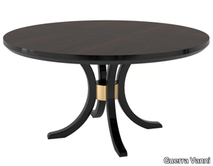 ICONIC - Round wood veneer table _ Guerra Vanni