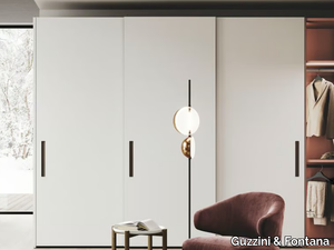 BEBOP-S - Custom wooden wardrobe with sliding doors _ Guzzini & Fontana