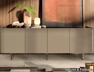 LOVIE - Wooden sideboard with doors _ Guzzini & Fontana