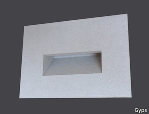 MARKER LIGHT FITTING WITH NICHE - LED wall-mounted plasterboard steplight _ Gyps